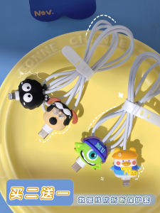 Apple Oppo Huawei Xiaomi Vivo Data Cable Protection Cover Charger Head Break Repair Anti-Breaking Digital Accessories