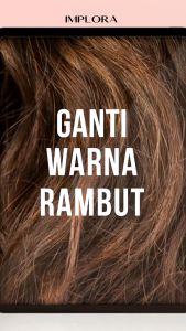 IMPLORA Hair Color Shampoo Sachet 15ml - Pewarna Rambut - YUONE