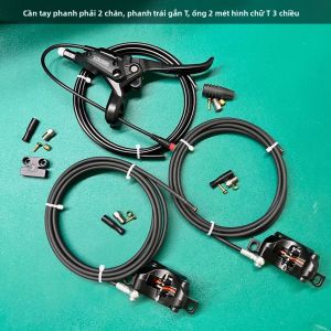 NFOX GT03 GT07N Xe Ba Bánh Điện Kép Phanh Thủy Lực Tay Cầm Kẹp Phanh Hệ Thống Thiết Bị Cố Định Phụ Kiện Đi Xe Đạp