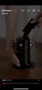 Gimbal Quay 360 Độ Nhận Dạng Khuôn Mặt  Cử Chỉ Model P02 AI Tự Động Kèm Remote Tripod 2m1 Chụp Ảnh Livestream - Selfie