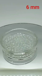 ลูกแก้ว 6 มิล ราคาถูก สีใส ขนาด วัดจริงได้ 6.4มิล ลูกจะโตกว่า 6มิล  ลูกแก้วบรรจุ 1000 ลูก 400 ลูก ไม่เหมาะทำกระสุน