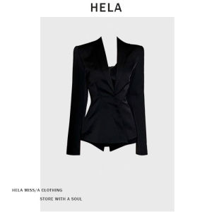 High-Waist Lace Patchwork Suit Jacket Shorts Two-Piece Set for Plus Size Women Fashionable Autumn Wardrobe