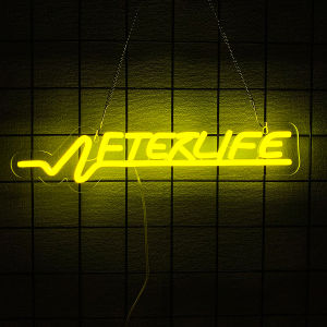 Cyberpunk Neon Sign For Wall DecorLight Up Sign For Gaming Room DecorMan CaveBarBedroom DecorationHoliday Gifts For Teen