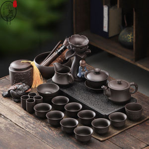 Authentic Yixing Zisha Kung Fu Tea Set Suit For Home Accessible Luxury High-End Ceramic Teapot Tea Cup Office Gift New Arrival