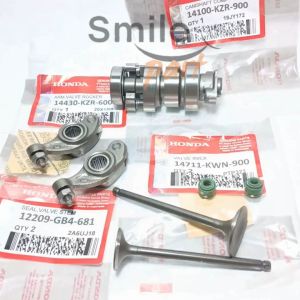 Paket Noken As Vario 125 Vario 150 KZR Platuk klep Payung Seal Klep Sil Honda KZR Camshaft Valve Set