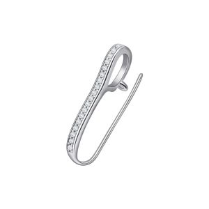S925 Silver Plated 18k Gold Pendant Clasp