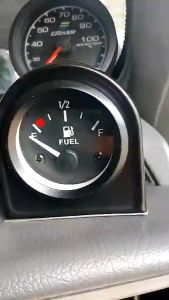 Fuel Level Gauge Car Meter LED 52MM Automotive Gauges 12V Ohms Pointer Instrument Universal