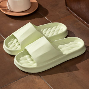 Summer New Style Thick Bottom EVA Slippers for Men And Women Indoor Home Bathroom Anti-Slip Couple Slippers Slip-Feel