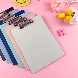A4 Folder Clip Board Writing Pad Thickened A4 Hard Board Clip Pad Folder Student File Collection Office School SuppliesA-COZII