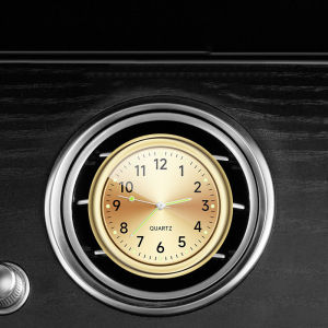 7 สีรถดิจิตอล Mini Luminous รถ Dashboard Stick-On นาฬิกากลศาสตร์ควอตซ์นาฬิกาอุปกรณ์เสริมอัตโนมัติ