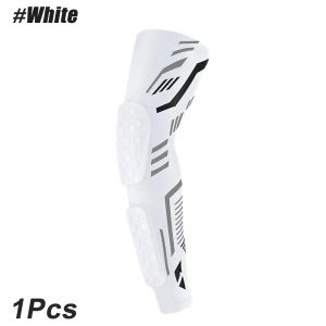 1Pcs Padded Long Knee Compression Sleeves for Adult & Youth Calf Protection Shin Brace Sports Knee Pads for Soccer & Outdoor