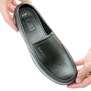 Fashion Mens Formal Shoes SHUTA Premium School Black Shoes Rubber Shoes