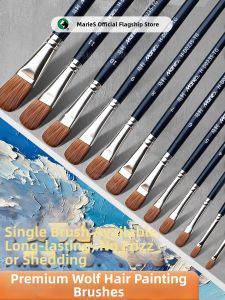 Marie’s | Fine Tip Wolf Hair Brush Detailing Art Brush