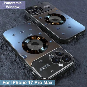 2025 New AG Titanium Metallic Matte Case for IPhone 17 Pro Max Air 12 13 14 15 16 Plus + for Magsafe Lens Camera Protector Cover