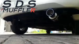 KNALPOT RACING MOBIL BABY SPOON BLUE