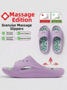 MIDANGDANG | Anti-Slip Anti-Odor Home Bath Health Foot Massage Sandals