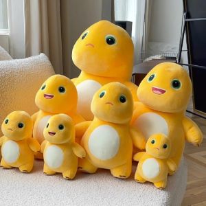 lilysshop Tiktok New Baby Nailong Dragon Soft Dolls Cute Little Dinosaur Plush toy For Birthday Present  18/23/35/45/60 CM
