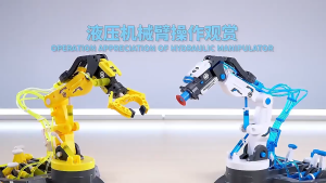 Đồ chơi cánh tay robot thủy lực STEM bộ lắp ráp khoa học thí nghiệm sáng tạo cho học sinh tiểu học