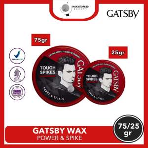 GATSBY Hair Styling Wax Tough Spikes 75gr/25gr - Power & Spikes