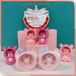 Đèn ngủ trang trí hình LinaBell đáng yêu Đèn để bàn decor tiện lợi độc đáo lạ mắt _TingTing