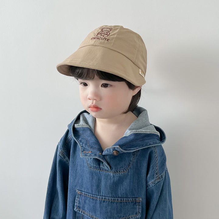Children's Cute Bear Summer Hat Spring Autumn Thin Baby