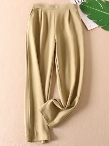 Export Export Order ~ Elegance Work Clothing Loose Harem Pants Womens Spring Clothing Western Style Slimming Temperament High Waist Pants Wc213