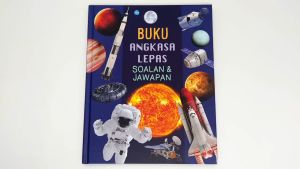 Buku Angkasa Lepas Soalan & Jawapan Belajar Tentang Alam Semesta Untuk Kanak Kanak
