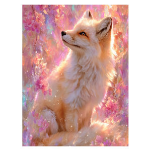 Huacan Animal Fox Diamond Painting Set DIY Mosaic Flower Picture Of Rhinestones Home Decoration