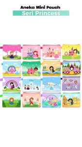 Dompet Mini Pouch Seri Princess: Souvenir Gift yang Menarik