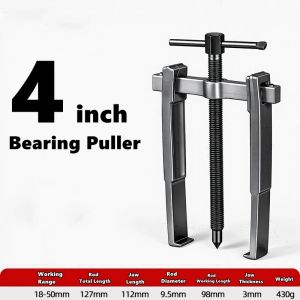2 Jaw Puller Bearing Removal Tool Alloy Steel Gear Pulley Disassembly Extractor For Automotive Motorcycle Industrial Repair