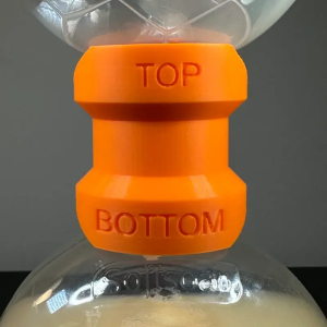 Smart Liquid Dispenser: Leak-Proof Reduces Waste. Ideal for Hand Soap Shampoo & Shower Gel!