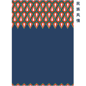 New Chinese Style Semi Curtain Kitchen Restaurant Home Commercial Use Blocking Cloth Curtain Partition Blue Flower Washroom Curtain