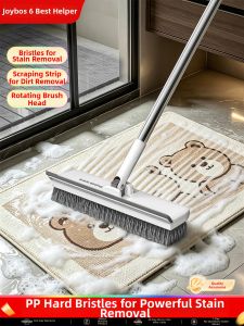 Joybos | Floor Cleaning Brush for Bathroom and Floor Long Handle