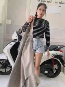 [GÌ CŨNG RẺ] Váy Chống Nắng Xẻ Եà Kaki VÁY CHỐNG NĂNG 2 TÀ Có Nút Bấm Chân Tiện Lợi Vải Kaki Cotton Mềm Mại NGỒI TRƯỚC VÀ SAU XE ĐỀU ĐẸP Kim Yến mẹ và bé