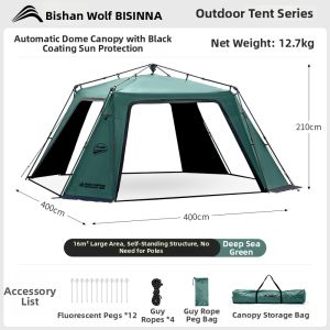 BSWOLF | Quick-Open Sunproof Easy Setup Tent