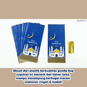 Plastik Snack GoodieBag Hampers Idul Fitri Plastic Eid Mubarak Graduation