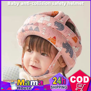 Baby Crawling or Walking Protection Soft Cotton Hat Learning To Walk Anti Fall Head Safety Helme Baby Head Protector