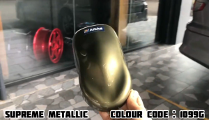 [ Metallic Khaki Grey ] 2K Paint 1099G CW Aikka Spray 🛵 DIY Aerosol Touch Up Paint Cat Kereta Motor