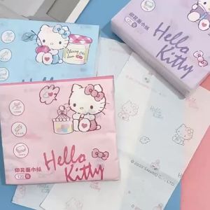 Tissue Print Sanrio Mini Portable Tisu Kering Motif Print 3ply Karakter Hellokitty Facial Tisu