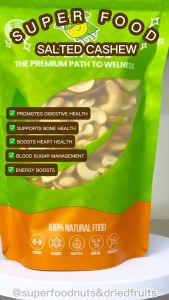 Roasted & Salted Cashew 250g - 1kg: A Healthy Snack Choice