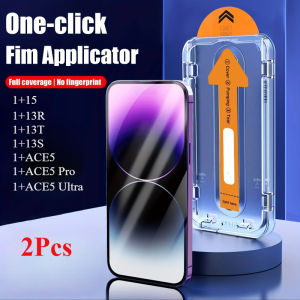 2 Pcs Dust Free Installation Full Cover Tempered Glass For Oneplus 15 13R 13T 13S ACE5 Pro ACE5 Ultra Screen Protector
