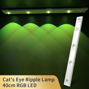 Rechargeable Motion Sensor Closet Light RGB Dimmable Magnetic Mount Stick-on Night Lamp for Bedroom Stairs Pub Cupboard