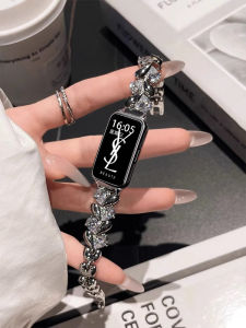 Creative Love Heart Huawei Band 10 Metal Bracelet Small Fragrance Style Honor 9 pro Compatible Smart Watch Band Accessories