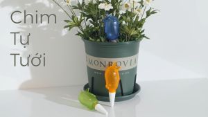 Đầu tưới cây tự động Monrovia hình con chim tưới nhỏ giọt kéo dài 24h tiêu chuẩn Châu Âu