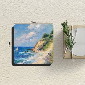 C-Claude M-Monet Painting Art Aesthetic Refrigerator Magnets For Dishwasher/ Refrigerator/ Freezer Whimsical Kitchen Decor