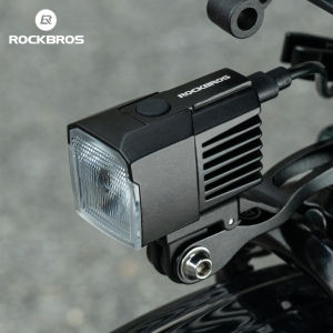 【SG Delivery】ROCKBROS Bicycle Headlight 1600 Lumens External Power Bank For MTB Road Bike Folding Bike Anti-glare Bike Light Equipment