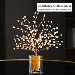 MEIWEISI | Crystal Money Tree Decor Light Luxury
