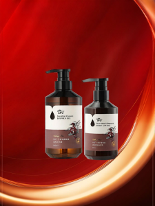 Scented 3-in-1 Rose Essential Oil Bath Shower Gel
