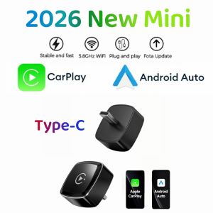 Android Auto Wireless Carplay Type-c Bluetooth Wifi Plug and Play 2In1 Dongle For Chevrolet Citroen Buick Cadillac Chery VW