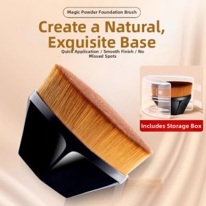 Dust-free Foundation Makeup Brush Set Portable